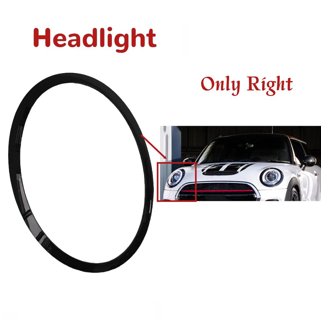 For BMW Mini Cooper F55 F56 F57 2015-2024 Headlight Trim Ring Tail Light Frame Bezel Head Rear Lamp Cover Replacement Part