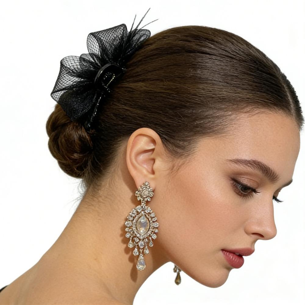 Pinza Grande para el Cabello de Color Sólido para Mujer, Pinza de Cangrejo, Clip de Baño, Accesorios para el Cabello, Regalo