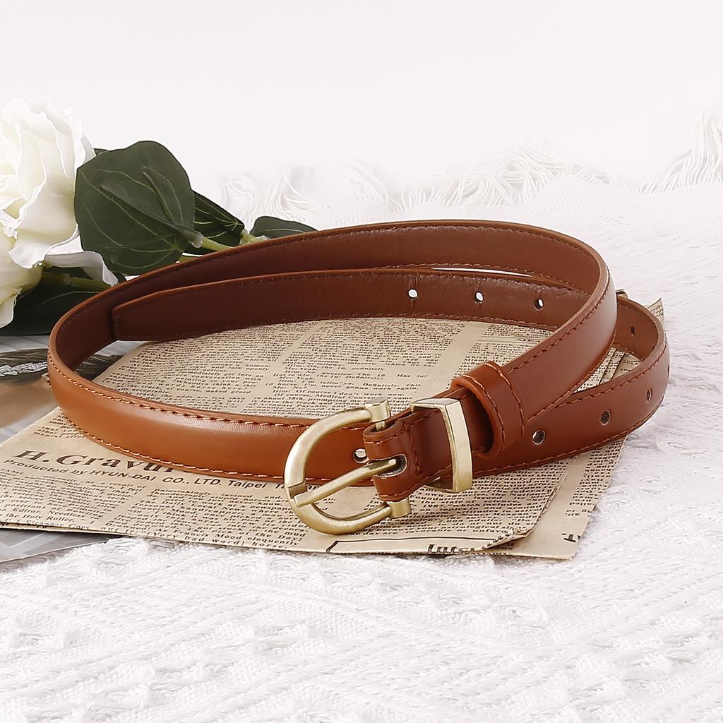 Ladies Belt Summer Pu Leather Wind Jeans Belt Belt