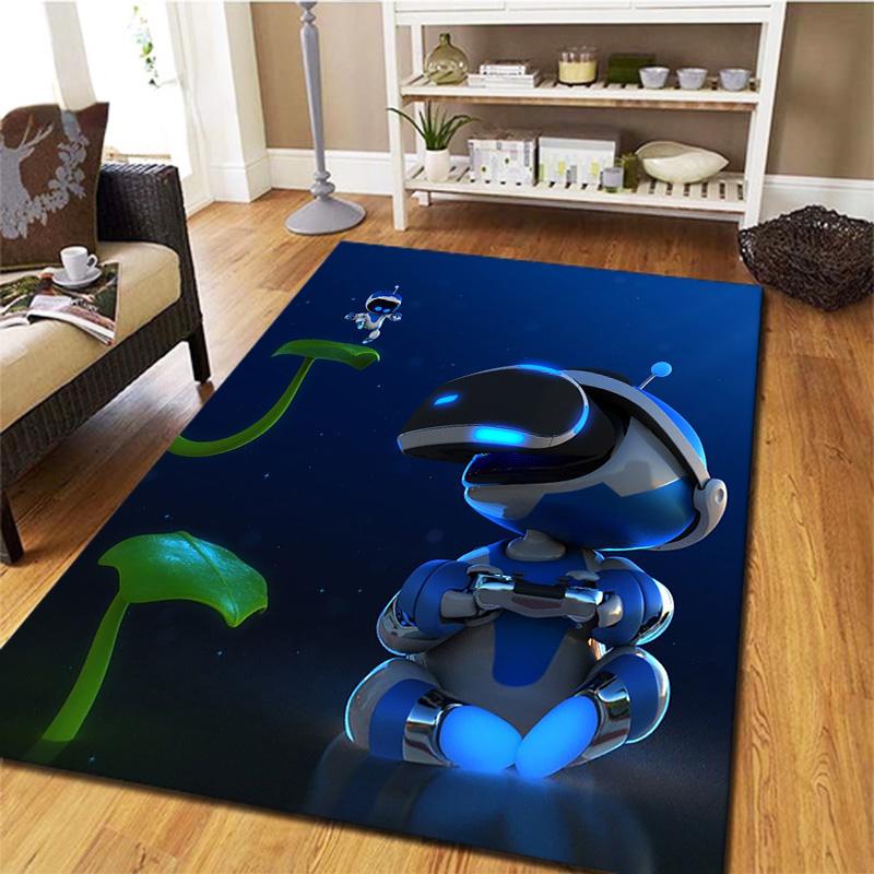 ASTRO BOT Carpet Rug for Living Room Bedroom Home Sofa Decoration,Kids play Non-slip Floor Mat