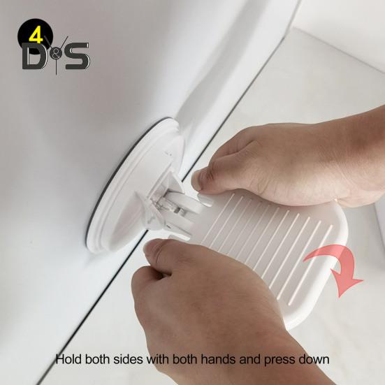 Pedal de banheiro com altura ajustável, design de ventosa sem furadeira, pedal largo antiderrapante, apoio para os pés de chuveiro que economiza espaço