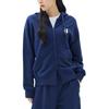 MLB Sweatshirts Unisex Navy Hooded Moderate Cardigan 3ATRB0134-09NYS