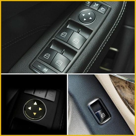 For Benz E200 ML350 ML500 CLS550/ML63 AMG 2012-15 Window Switch Button Cap Cover