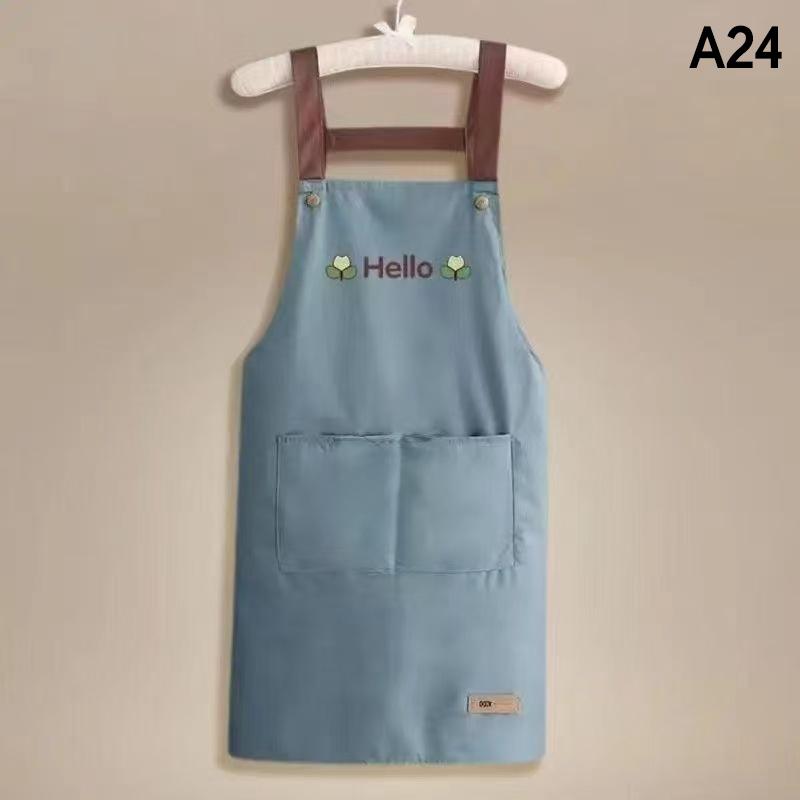 Odolná zástěra proti špíně Vodotěsná Velká kapsa Hotel Restaurace Kavárna Západní kuchyně Vaření Cukrářství Pracovní oblečení Zástěra