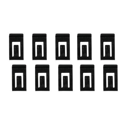 Practical Bumper Car Clips Set Metal Parts Retainer Rivet Trim Black Console Dash Fast Fastening For Car Fender