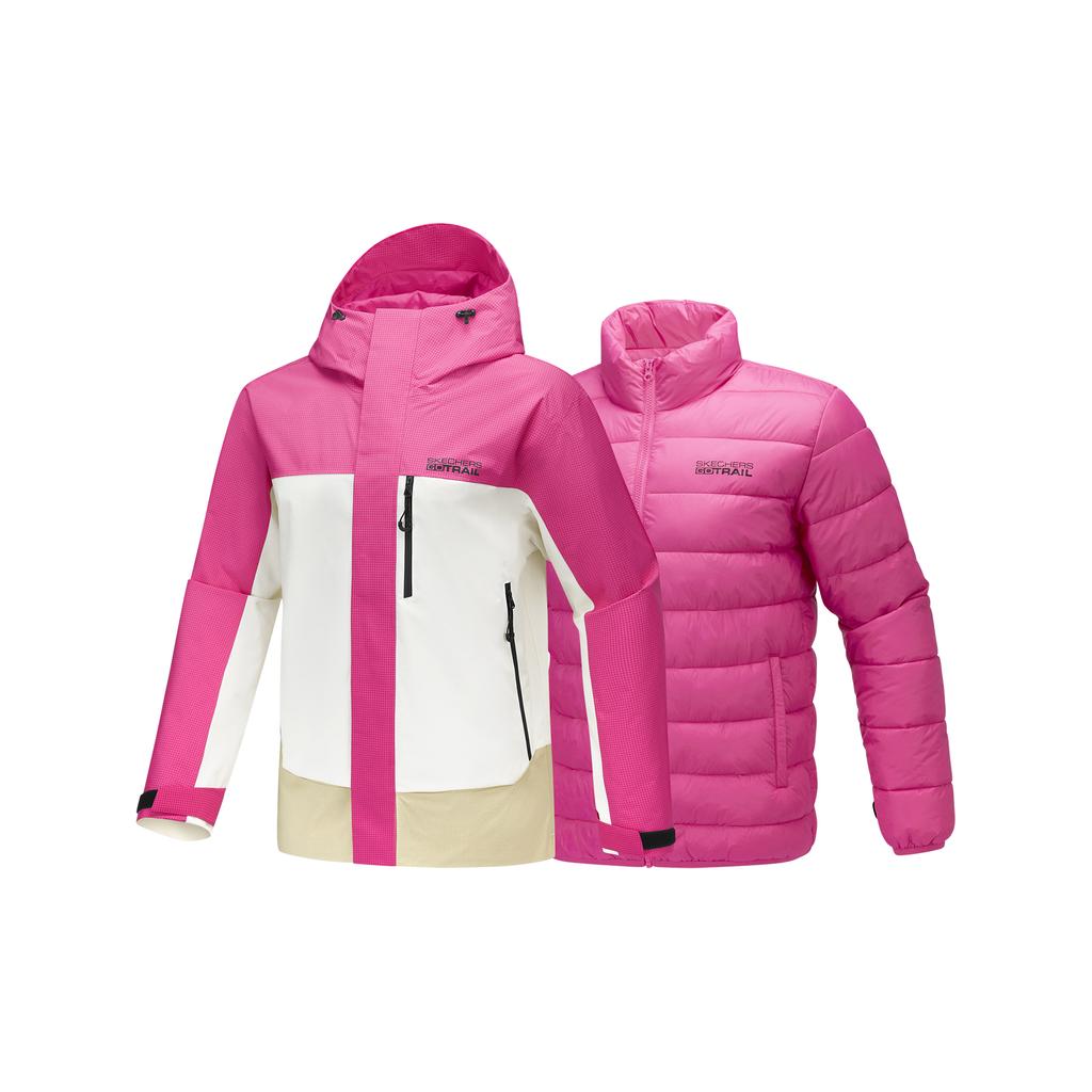Skechers Waterproof, Windproof, Breathable, Abrasion Resistant, Thermal, Water Repellent Windbreaker Jacket Unisex P425U041-01AC