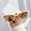 Trendy High-End Street Photography Uv-Proof Driving Sunglasses Small Frame Cat Eye Sunglasses