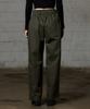 Alikim Leopard Wide Pants - Khaki
