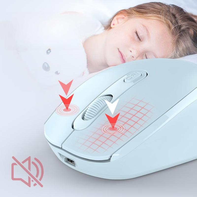 OLOEY Rechargeable Wireless Bluetooth Mouse