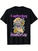 Capture The Moments Photography TShirt Featuring a Camera Flowers And a Dragonfly This Leeved Graphic Tee Is a Versatile Casual Option for All Seasons