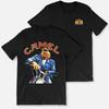 Retro Motorcycle Animal Graphic Print Unisex Vintage Cotton Oversized Tshirt Casual Streetwear Short Sleeve Tops For Men Women