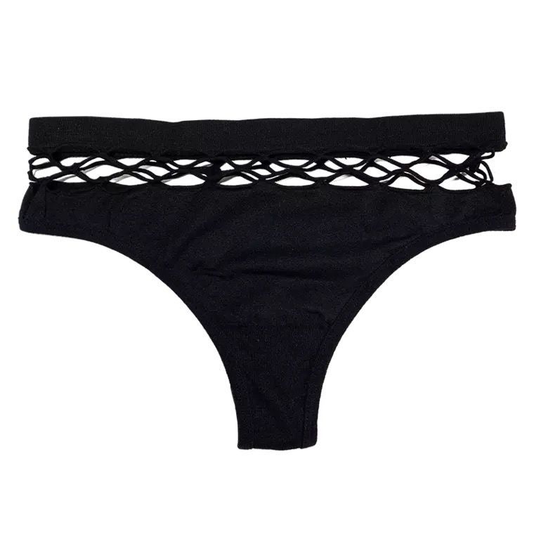 Kadın Sıcak Seksi Külot Içi Boş düşük bel Thongs G String ikule Femme Nefes Iç Çamaşırı Külot K109