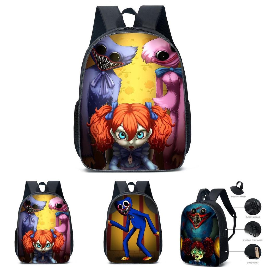 Rucsac Școlar Drăguț Poppy Playtime Pentru Băieți Și Fete Cu Capacitate Mare