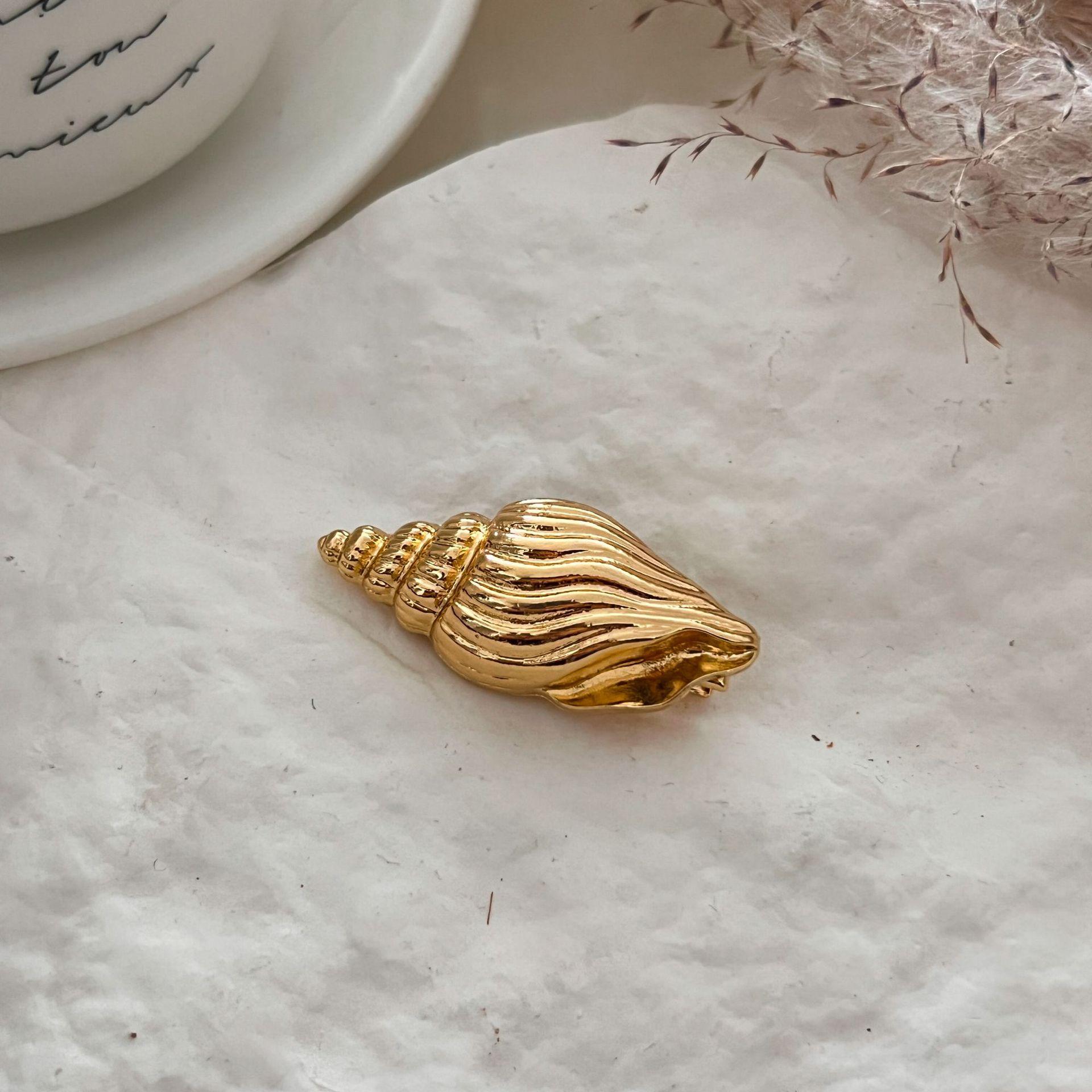 

DIEZI One pieces Ocean style headwear Hair Clips Gold Silver Color Scallop Starfish Barrettes Hairpin For Women Girls Daily