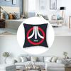 A-AtariS Game Logo Pillow Case Plush Fabric Soft Double Sided Print Sofa Cushion Cover Throw Pillow Covers