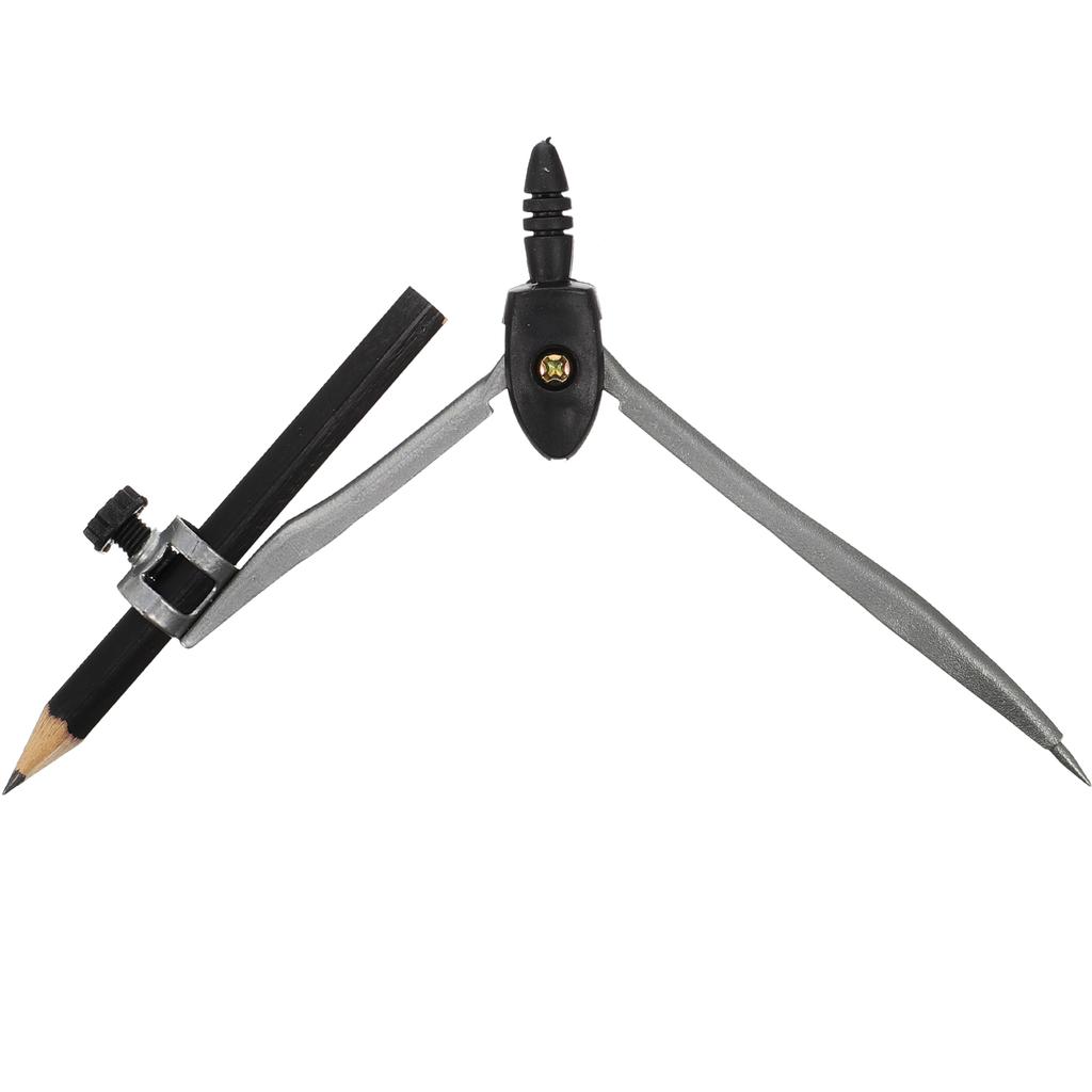 Çizim Çizim Aracı İçin Pusula Geometrisi Matematik Seti Metal Alet Ahşap İşleme Profesyonel Çocuk Pusulası Öğrenci Kalem Daire Tutucu