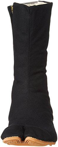 Rikioh Sewn Tabi Fighter, 10-Sheet Kohaze, Black, 23.0cm, F10