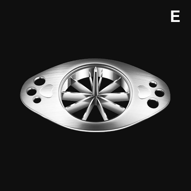 1 Pcs Onion Beans Easy Slicer Stainless Steel Plum Blossom Onion Cutter Ultra-Fine Onion Shredder Slicer Kitchen Tool Accessories