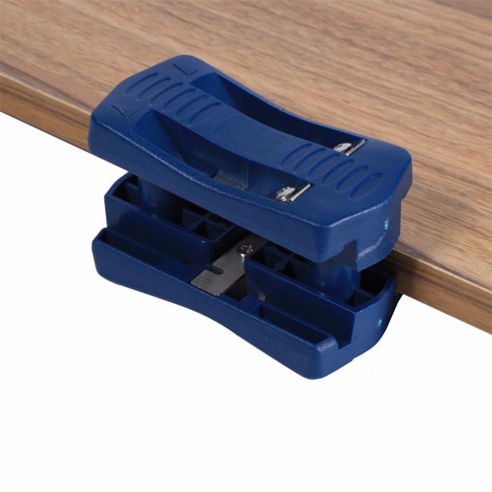 1 Set Double Edge Trimmer Wood Edge Banding Machine Manual Tail Trimming Woodworking Carpenter