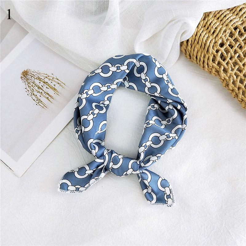 40-65cm Summer Fashion Chiffon polka Dot Scarf Ladies Head Neck square Scarf Shawls Female HAir Ties Bands Neckerchief Shawls