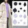 Flower Leaves Patch Repair Apparel Applique Embroidery Self Adhesive Patch Hole Repair No Sewing Needed Clothes Cloth Stickers