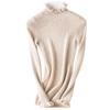 Women's Slim-Fit Ribbed Knit Sweater: Short, Base Layer Pullover for Autumn and Winter