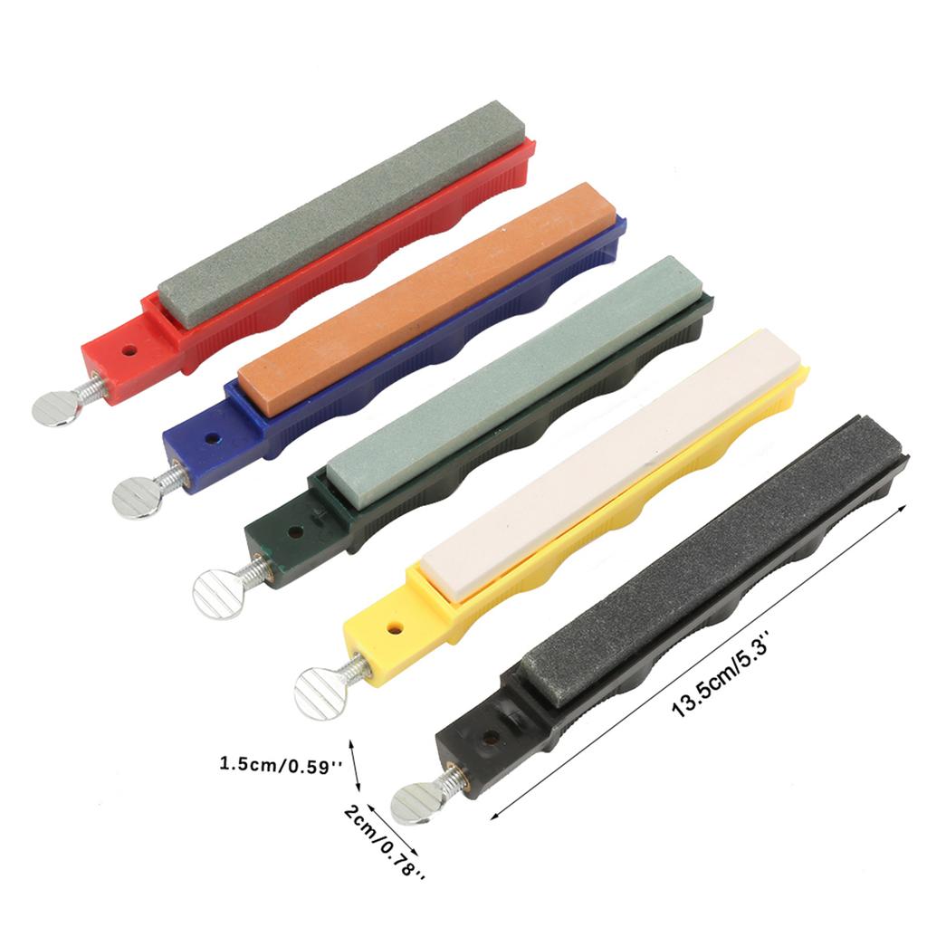 Schleifstein-Set für Messer Schärfstein Professionelles Küchen-FiX-Winkel-Messerschärfer-System-Kit