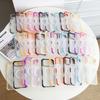 iPhone 17 Pro Max Translucent Magnetic Acrylic Phone Case with Frosted Airbag Protection