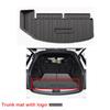 Car Rear Trunk Mat For Cadillac XT6 2020 2021 2022 2023-2025 TPE Carpet Storage Pad Cargo Tray Cushion Boot Mats Car Accessories