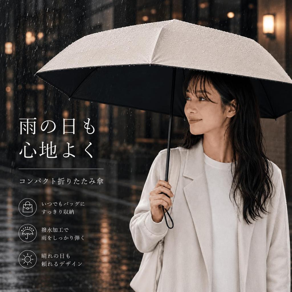 Folding Parasol New Release 198g Lightweight Complete Sun Heat Shielding UV Cut 198g UV Protection Automatic Opening and Closing Folding Umbrella Heat