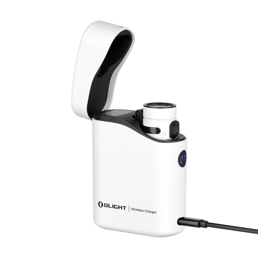 OLIGHT Baton 4 Kit 1300 mit Ladefunktion Stufenlos IPX8 für und Notfallvorsorge bei Stromausfällen Taschenlampe, Lumen, Etui, Kompakt, Leistungsstark,