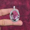 Rhodonite Jewelry, 925 Solid Sterling Silver Pendant Handmade Gemstone Jewelry, Gifts For Wife Brand New Pendant