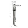 Everyday Carry Keychain Tool With Bottle Opener And Pry Bar For Outdoor Camping Travel Essential Adventure Enthusiasts