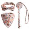New Pet Products Threepiece Set Combination Bow Triangle Towel Tow Rope Set