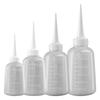 4pcs Squeeze Bottles Plastic Nozzle Nozzle Bottle Extrusion Bottle for Glue Oil and Wash Applications in DIY Projects