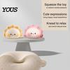 Kids Stress Relief Toy Dumpling Pinching Toy, Soft Elastic Fidget Reliever Portable Mini Ball, for Anxiety And Irritability Release Rebound