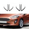 Air Vent Grille Kit For Ford Fiesta MK8 2018-2020 Front Wind Knife Spoiler Side Splitter 2019 Car Accessories