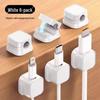 Self-Adhesive Magnetic Cable Organizer Clip for Desktop