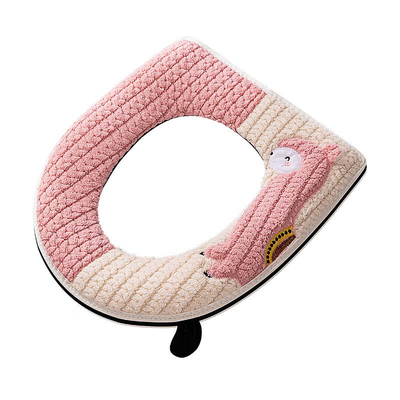 Pu Lian Winter Anti-Slip Toilet Seat Cover