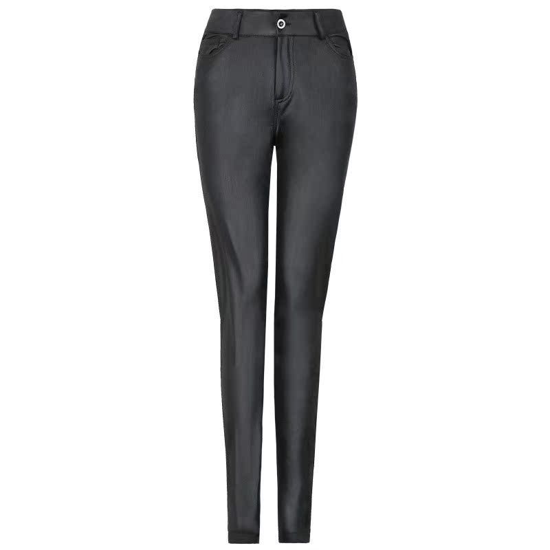 Holiday Fall and Winter New Arrival Elegant Punk Best Selling Pure Color Casual Sexy Skinny Pants Women's Trousers Export