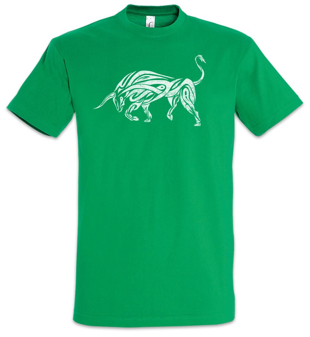 Celtic Bull T-Shirt Mens Womens Tees Top Celts Ox Sign Symbol Tattoo Tribal Culture Cult XL