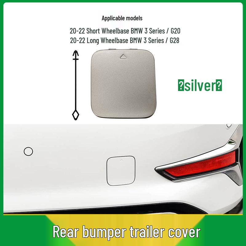 Rear Bumper Tow Hook Cover for BMW 3 Series G20/G28 (Part #51128738988)