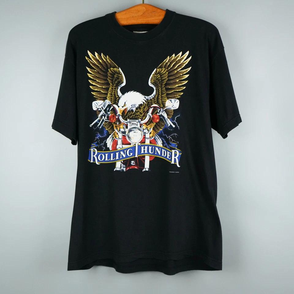 Vintage 90s Rolling Thunder t-shirt 3XL