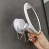 Waterproof Hanging Round Mirror Adjustable Wall Mounted Vanity Mirror  Women