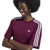 adidas W Slim Ss Tee Adilenium  Ky5092 Maroon