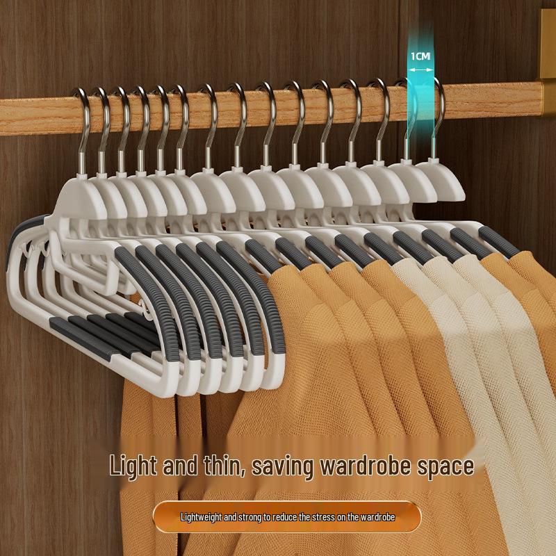Non-slip Thickened Traceless Hangers - Shoulder Protection for Organizing Clothing at Home or Dorms