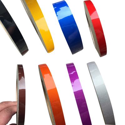 Cinta reflectante de 5 m, pegatinas reflectantes para coche, reflector de seguridad para motocicleta y bicicleta, cinta adhesiva para llantas, accesorio decorativo para coche