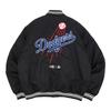 New Era Nylon Varsity Jacket MLB Los Angeles Dodgers Shohei Ohtani LA Black Size M Exclusive to ONSPOTZ and Unisex Apparel Streetwear Stylish Outfit