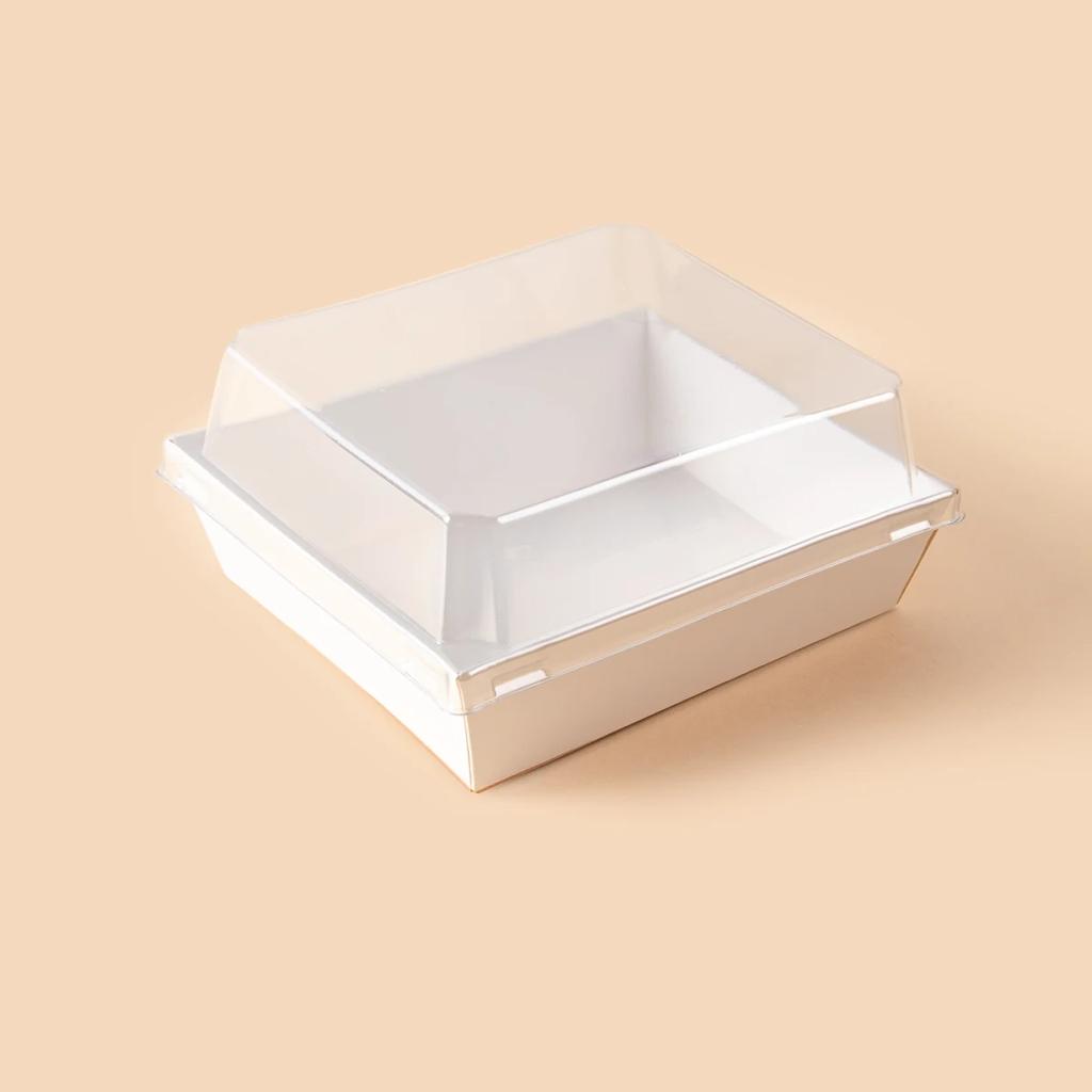 10/20Pcs Cake Dessert Donut Decoration Box Kraft Paper Cookie Bakery Food Sandwich Packing Box Wedding Birthday Party Supplies