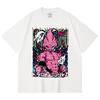 230 Gsm 100% Cotton Dragon Ball V67 Majin Buu Print Unisex Heavy Cotton T Shirt
